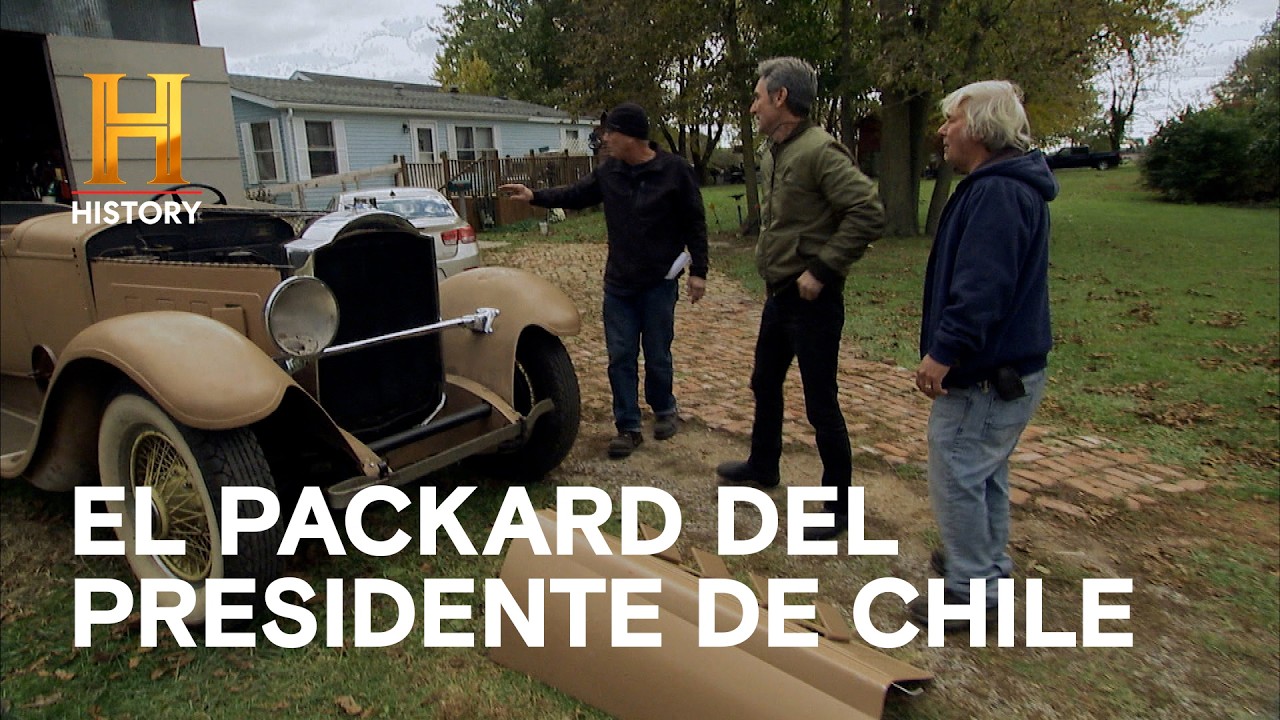 ENTREGA ESPECIAL DE UN PACKARD PARA EL PRESIDENTE DE CHILE - Cazadores de Tesoros