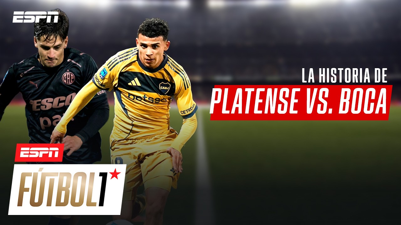 ¡EMPATE CON POLÉMICA EN VICENTE LÓPEZ! LA HISTORIA DE PLATENSE VS BOCA | #ESPNFútbol1