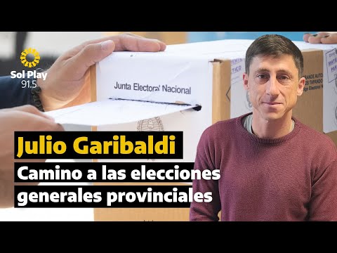 🗳️  #Elecciones2023 #PacoGaribaldi | Julio Garibaldi | Camino a las elecciones generales en Santa Fe