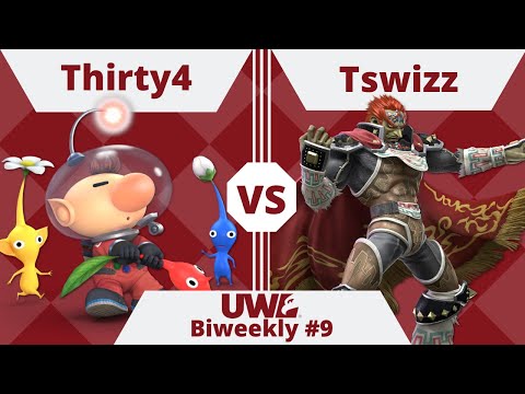 Thirty4 vs Tswizz : Losers Finals : UWL Biweekly #9 Smash Ultimate