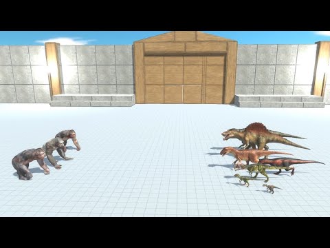 3x GORO (INCLUDING OLD GORO) VS EVERY FACTIONS - ANIMAL REVOLT BATTLE SIMULATOR