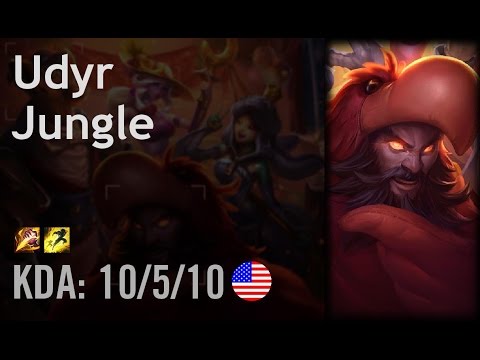 Udyr Jungle vs Lee Sin - Meteos - NA Challenger Path 6.2