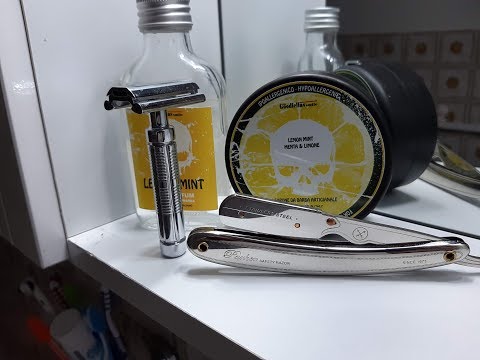 Una Sbarbata Caramellosa   Sapone Limon Mint   Lamette Euromax