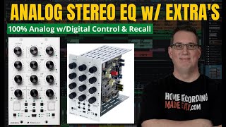 Video thumbnail for Analog Stereo EQ With Digital Recall | Wes Audio Hyperion by Home Recording Made Easy