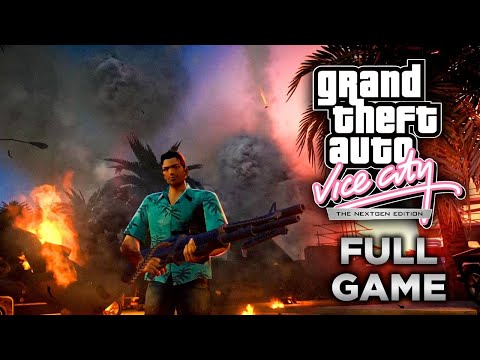 GTA Vice City Nextgen Edition All Missions - Full Game Walkthrough (4K 60FPS) No Commentary
