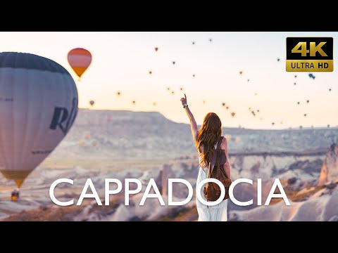 CAPPADOCIA 4K UHD - THE HURT OF TURKEY | PIANO RELAXING MUSIC
