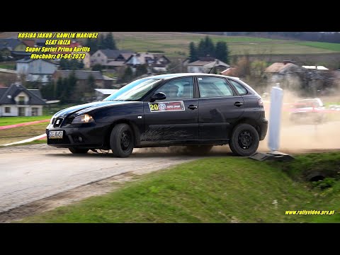KOSIBA JAKUB / GAWLIK MARIUSZ - SEAT IBIZA - Super Sprint Prima Aprilis Niechobrz 01-04-2023