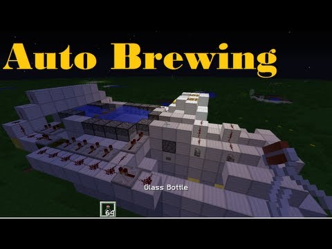 Minecraft Auto Brewing Station (3 at once)