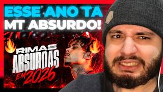 RIMAS MONSTRUOSAS em 2026! 🔥 | REACT BAUEB