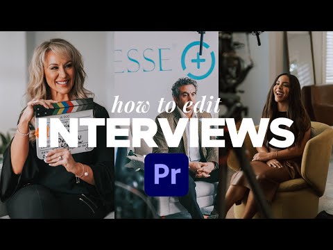 How to Edit Interviews in Premiere Pro pt 2 | Our Favorite Effects & Transitions