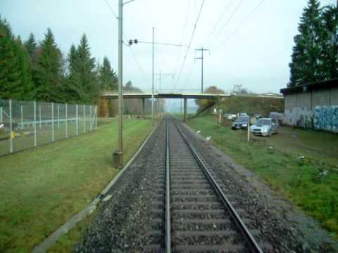 SBB Lokführerstandsfahrt Aarethal