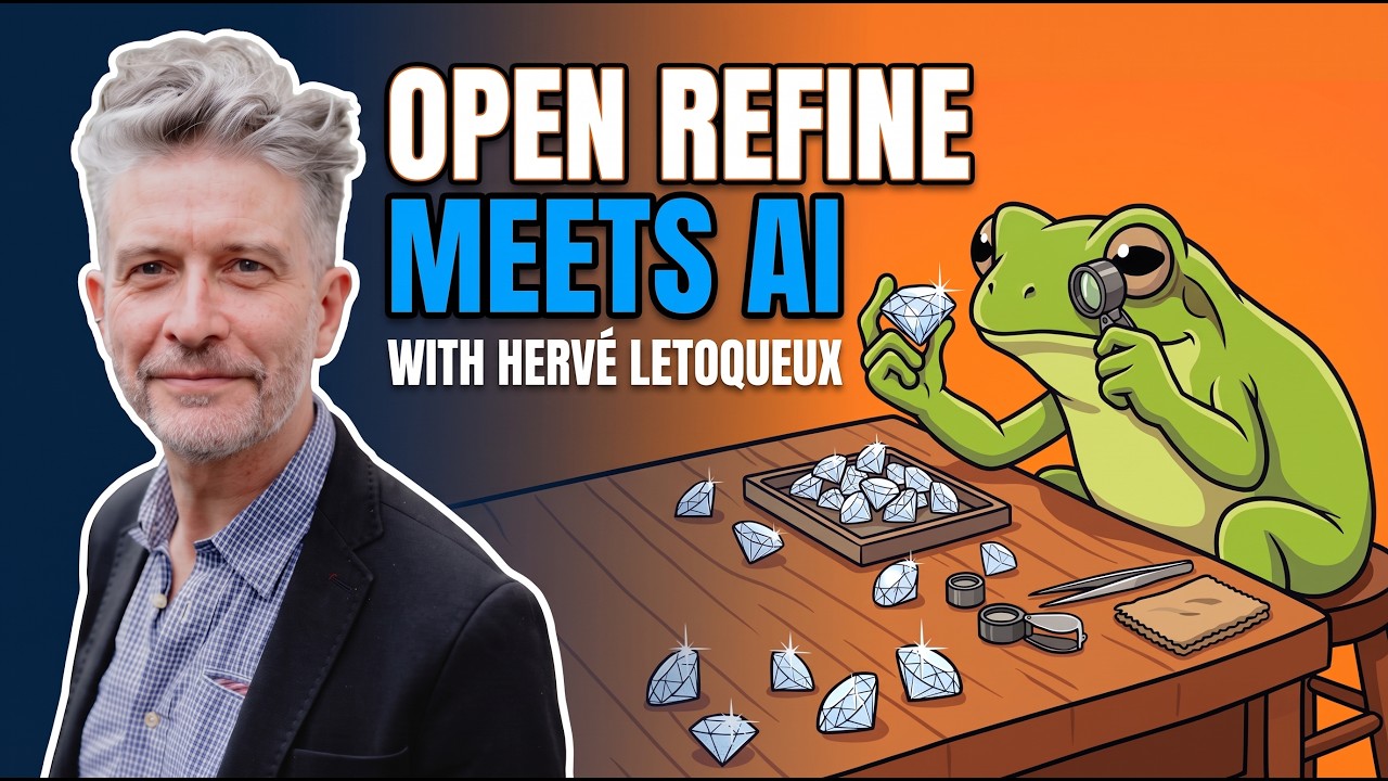 OpenRefine meets AI — video thumbnail