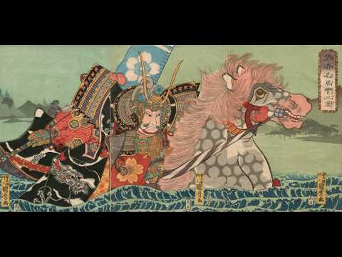 Honno-ji (Biwa set to Ukiyo-e)