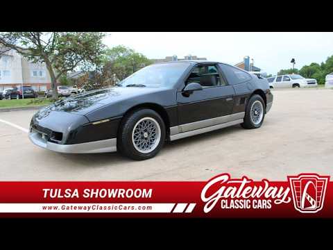 1987 Pontiac Fiero (CC-2069043) for sale in Tulsa, Oklahoma