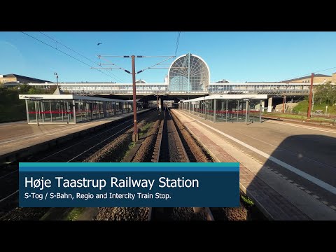 4K Førerrumsvideo / Cabride (Denmark, 2023): København H (Copenhagen Central) - Roskilde - Ringsted.