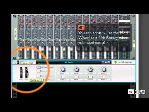 Reason 5 106: The Combinator - 5 Understanding the Combinator Front Panel