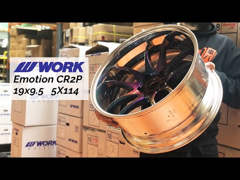 WORK Wheels Japan Emotion CR2P Asterism black closer look