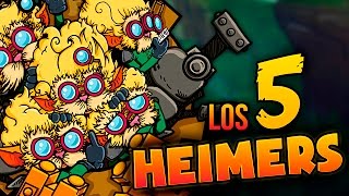 LOS 5 HEIMERS | LA ÉPICA BATALLA DEL REGRESO | Heimer ADC