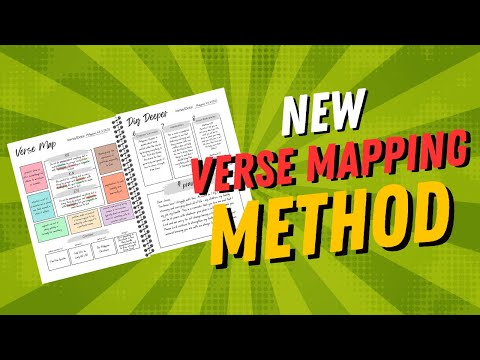 Learn How To Verse Map A Step By Step Bible Study Tutorial