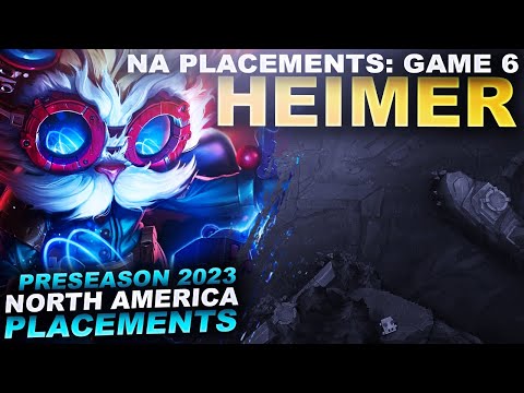 HEIMERDINGER IS BECOMING A BIG PICK! - NA Placements: Game 6 | League of Legends