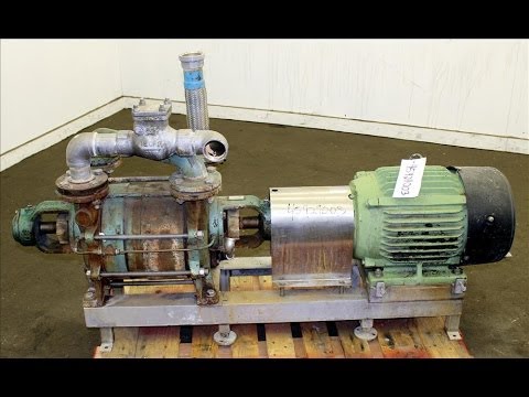 Used- Sihi Liquid Ring Vacuum Pump - stock # 45929003
