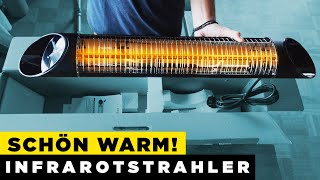 Heizstrahler Test & Montage im Bad  ( Infrarotstrahler Test ) 2021
