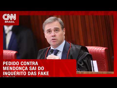 O que muda após pedido contra Mendonça sair do inquérito das fake news? | CNN 360°