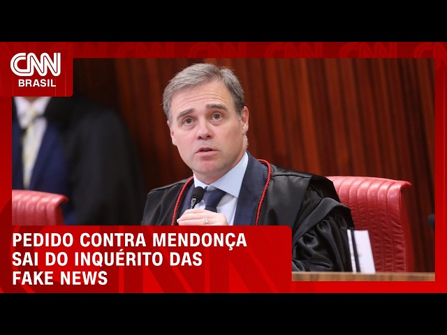 O que muda após pedido contra Mendonça sair do inquérito das fake news? | CNN 360°