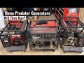 3 Abandoned Predator Generators - Will They Run?