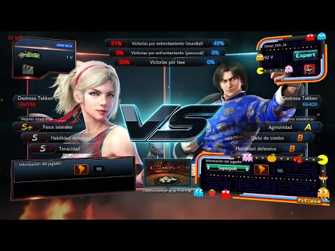 297_3 Lidia Ryona ( JOHN WICK ) vs (Tanner_FOX_26) Lei - Tekken 7 Online sin Grafica Dual Channel