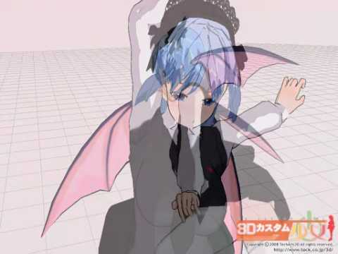 3D Custom Girl - Rosario +Vampire Chars