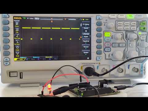 Comando di un LED con Duty Cycle variabile