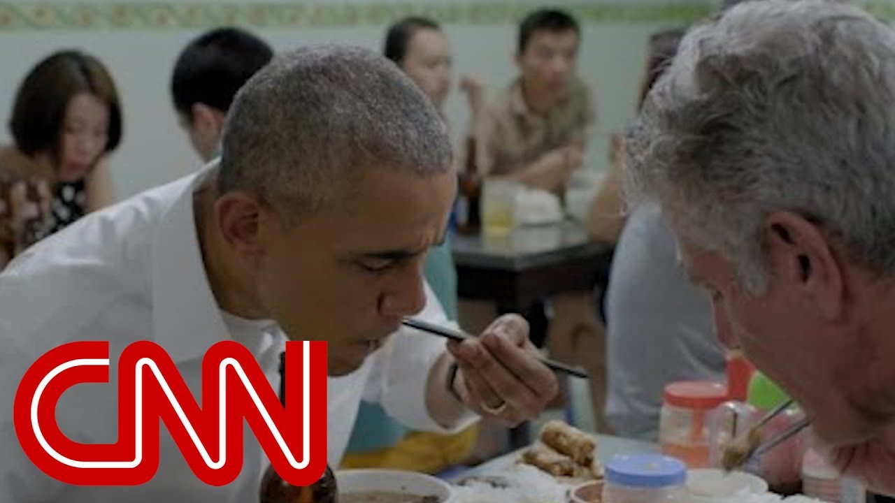 Bourdain and Anderson talk Vietnam, dining with Obama thumnail