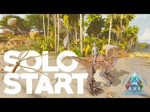 Starting SOLO On Small Tribes In ARK Survival Ascended
