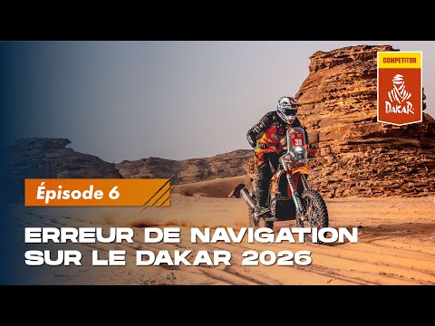 I'm making a navigation error on the Dakar 2026