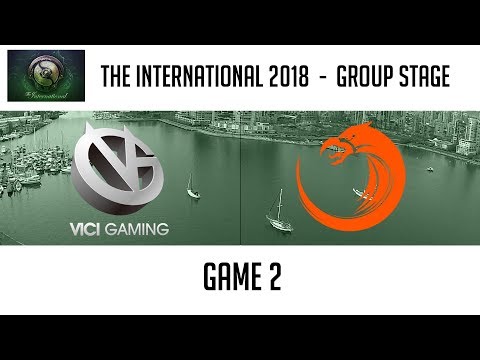 Vici Gaming vs TNC Predator (Game 2) | The International 2018: Group Stage