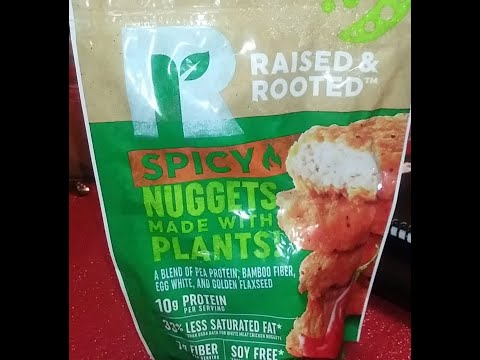 Raised & Rooted Spicy Nuggets Plant Based