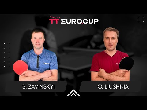 13:40 Serhii Zavinskyi-Oleksandr Liushnia 18.06.2024 Table Tennis TT Euro.Cup Ukraine Professional 3