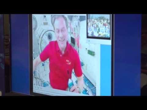 Broadway's 'Matilda' Cast Chats With Astronaut