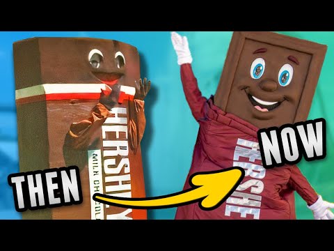 Evolution Of Hershey Bar Costume Character - DIStory Dan Ep. 68