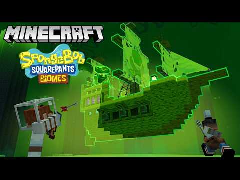 NEW SpongeBob Biomes DLC in Minecraft! Explore ALL 18 Bikini Bottom Biomes!