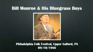 【CGUBA094】Bill Monroe & His Bluegrass Boys 09/10/1967 or 68 (Revised)