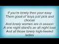 George Strait - Neon Row Lyrics