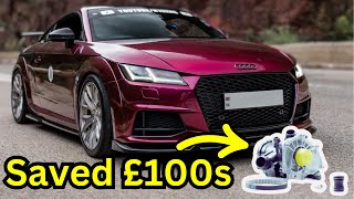 AUDI TT  WATER-PUMP AND THERMOSTAT REPLACEMENT