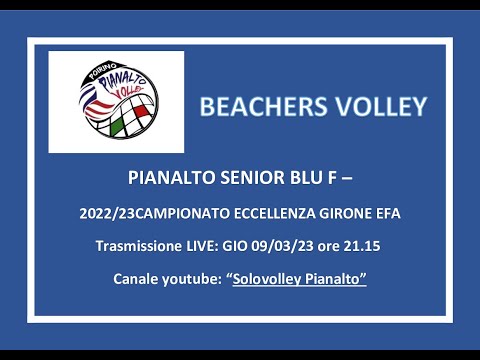 PIANALTO SENIOR BLU - Beachers Volley - UISP  Piemonte volley 2022/23 ECC