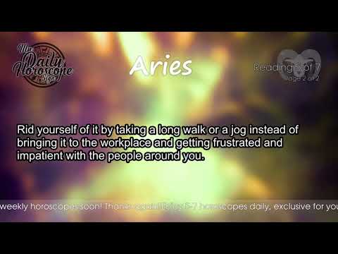 Aries's Daily Horoscope for Tuesday July 17th, 2018