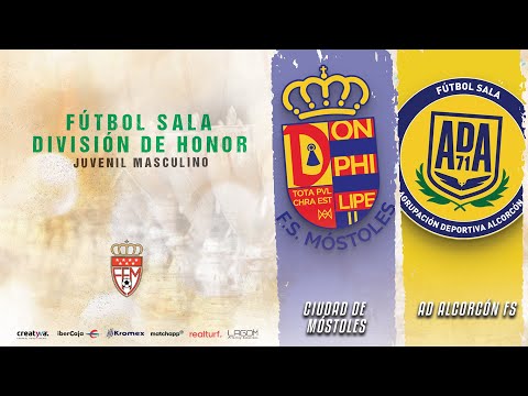 Ciudad de Móstoles vs AD Alcorcón FS | División de Honor Juvenil Masculino (Fútbol Sala)