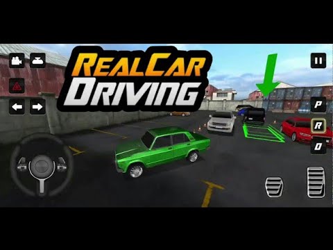 Real Car Driving -  Level 16-20 - Green Car Parking