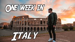 ITALY TRAVEL GUIDE: How to see Italy in 7 Days! (2022)