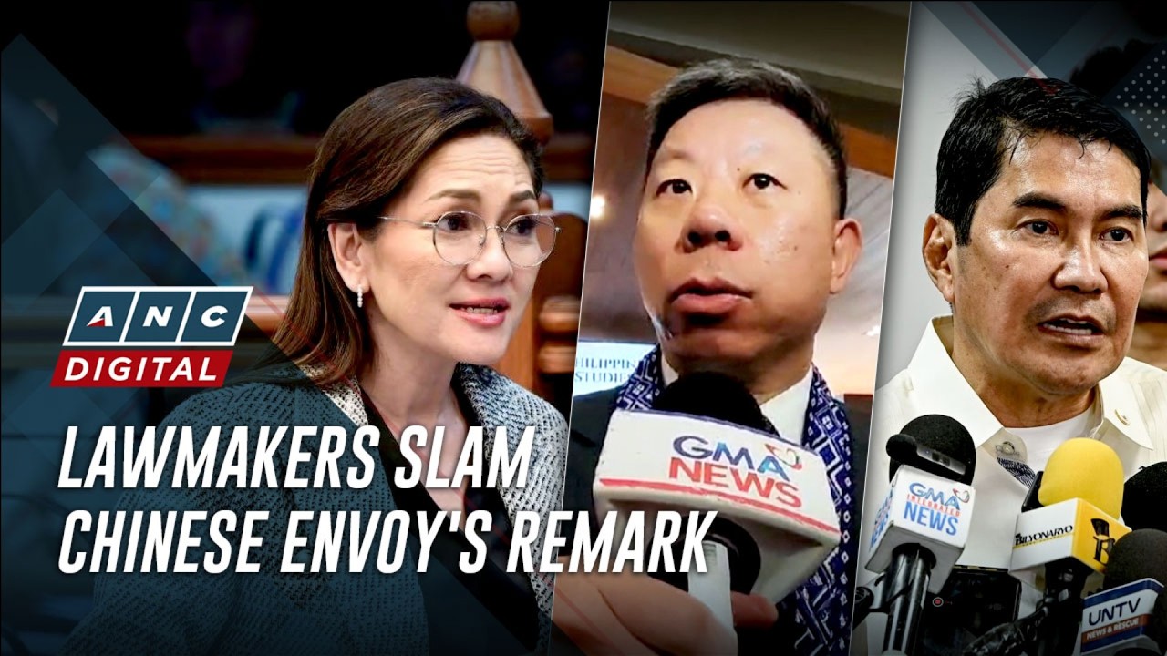 Senators denounce Chinese ambassador's remarks vs PH | ANC